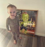 Hulk - karikaturtegning efter dine fotos - Just Karikatur