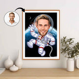 Arbejde & Erhverv tema43 (1 person) - karikaturtegning efter dine fotos - Just Karikatur