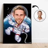 Arbejde & Erhverv tema43 (1 person) - karikaturtegning efter dine fotos - Just Karikatur