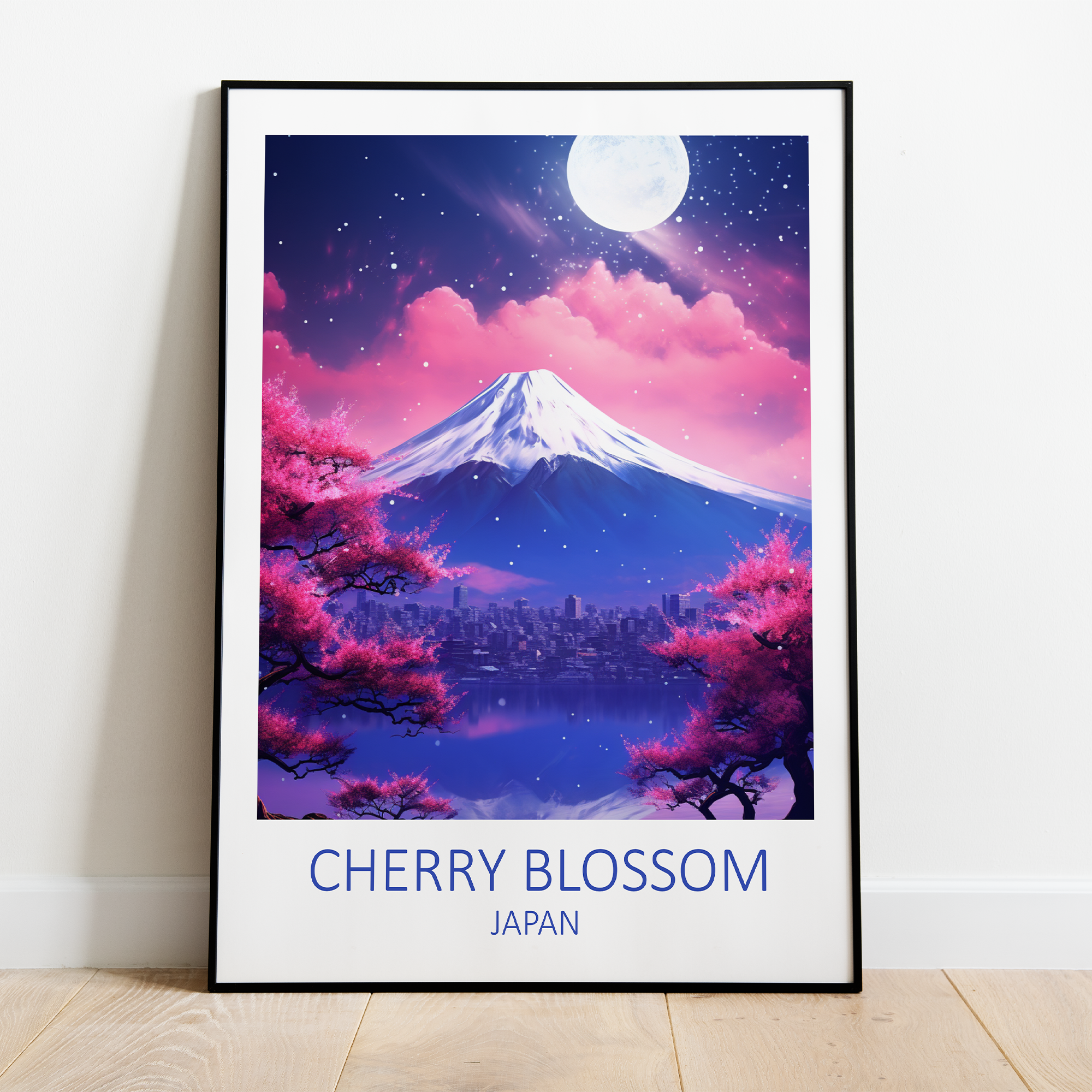 Cherry Blossom Japan plakat - 6 - Just Karikatur