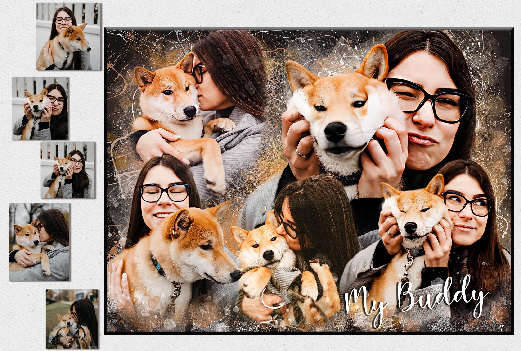 Personligt Design - Unik plakat efter dine fotos - Just Karikatur