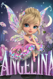 Personlig Chibi Fairy navne plakat 1