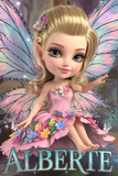 Personlig Chibi Fairy navne plakat 1