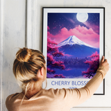Cherry Blossom Japan plakat - 6 - Just Karikatur