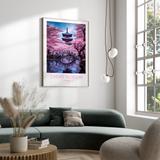 Cherry Blossom Japan plakat - 1 - Just Karikatur