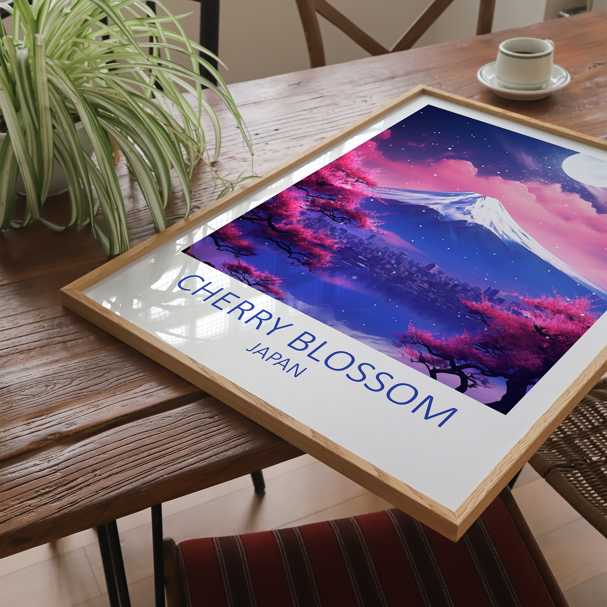 Cherry Blossom Japan plakat - 6 - Just Karikatur