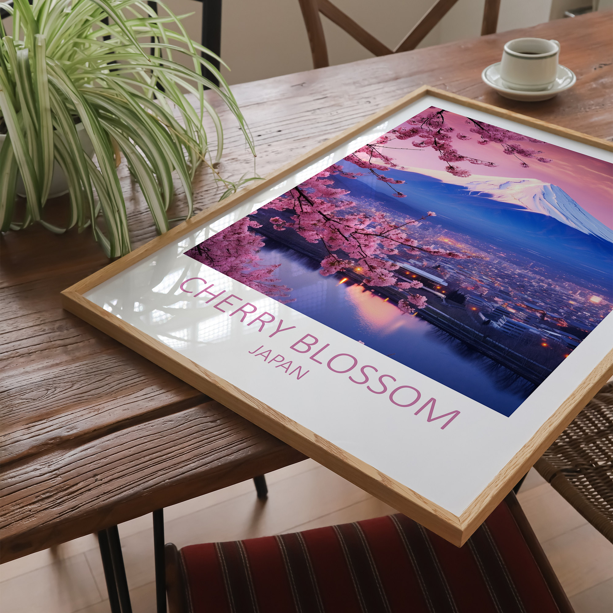 Cherry Blossom Japan plakat - 8 - Just Karikatur