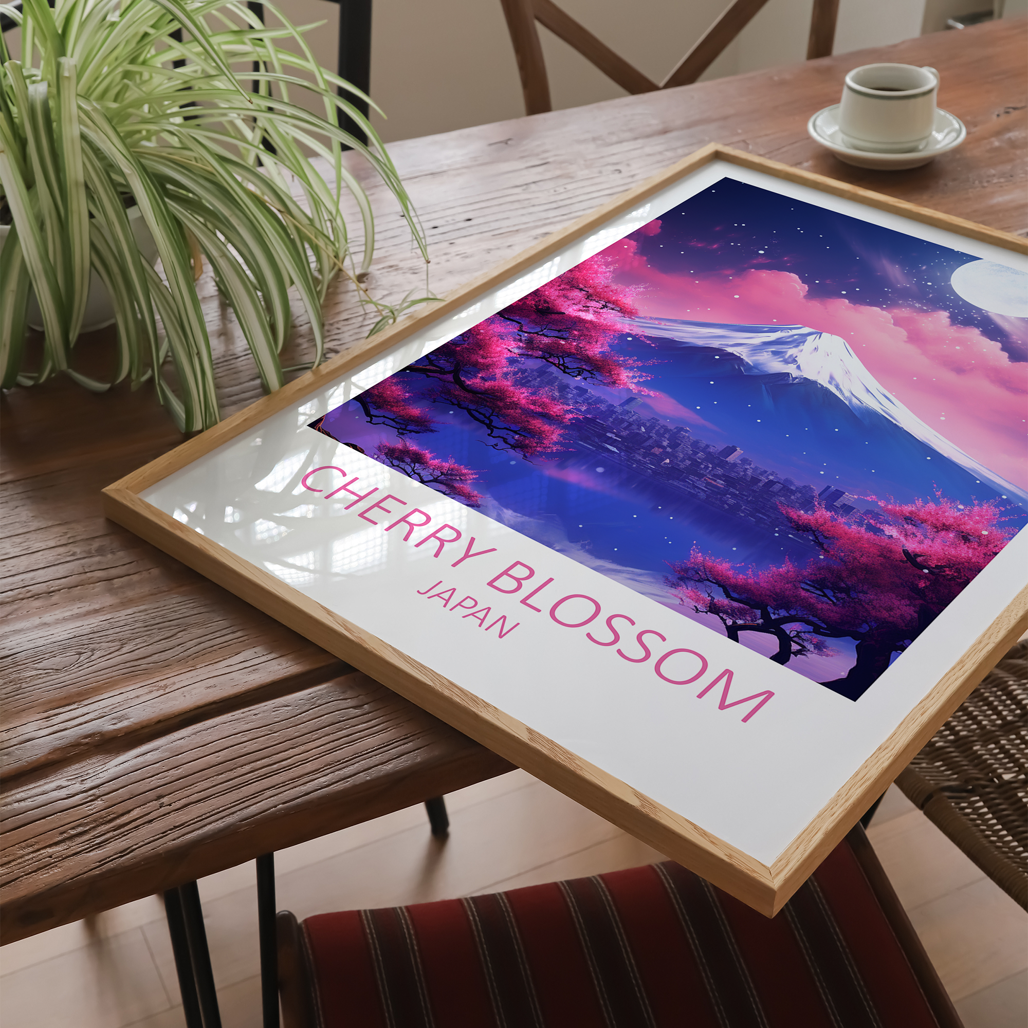 Cherry Blossom Japan plakat - 9 - Just Karikatur