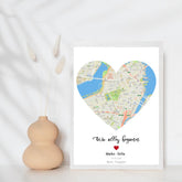 Poster - Location Map - Just Karikatur