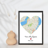 Poster - Location Map - Just Karikatur