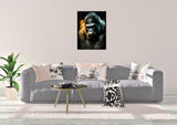 Gorilla 3 (50 x 70 cm ) - lærred u/ramme - Just Karikatur