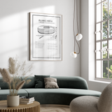 Allianz Arena – Bayern München – stadion plakat - Just Karikatur