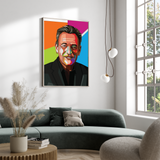 Pop Art Plakat - Bruce Springsteen - Just Karikatur