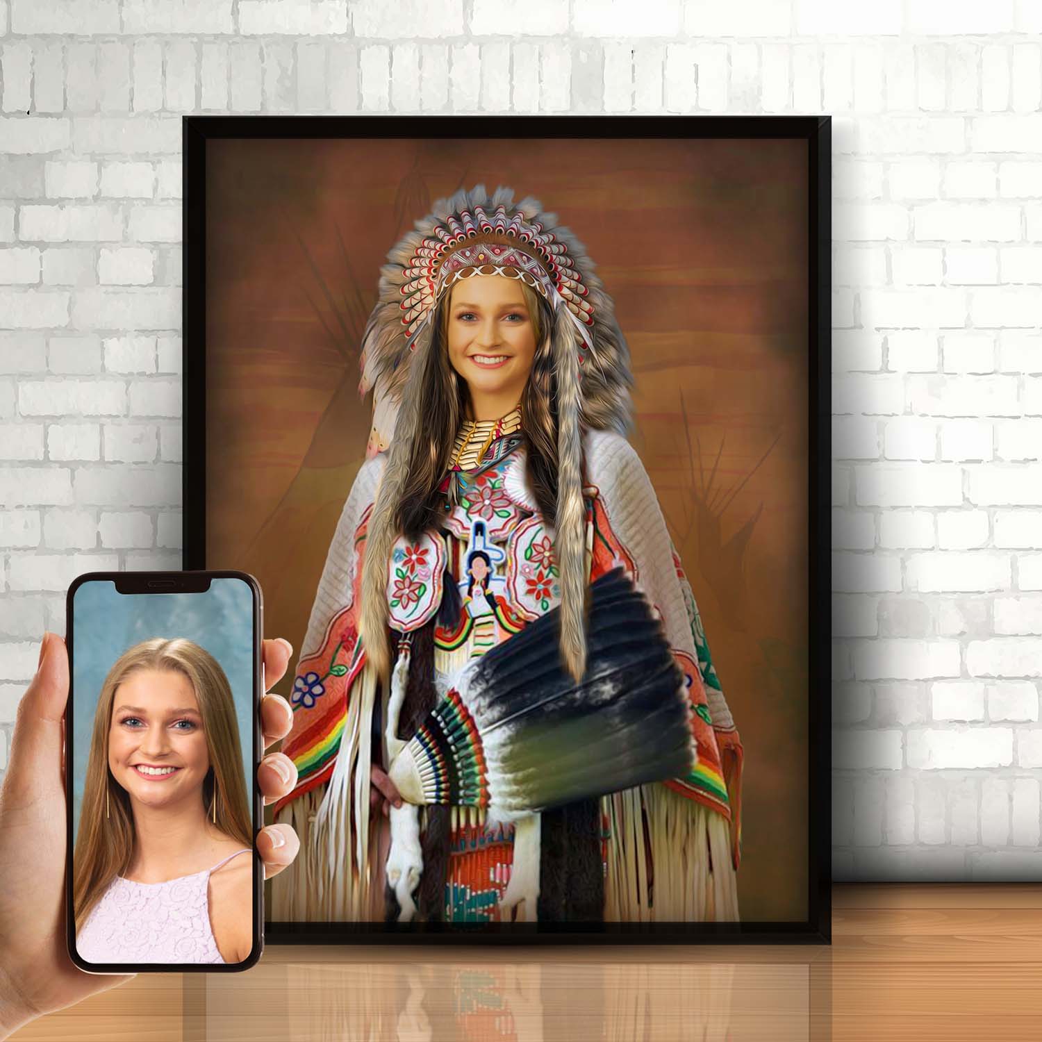 CountessChic - Royal portræt efter dine fotos - Just Karikatur