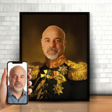 DuchessElegance - Royal portræt efter dine fotos - Just Karikatur