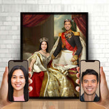 ElegantDuality - Royal portræt efter dine fotos - Just Karikatur