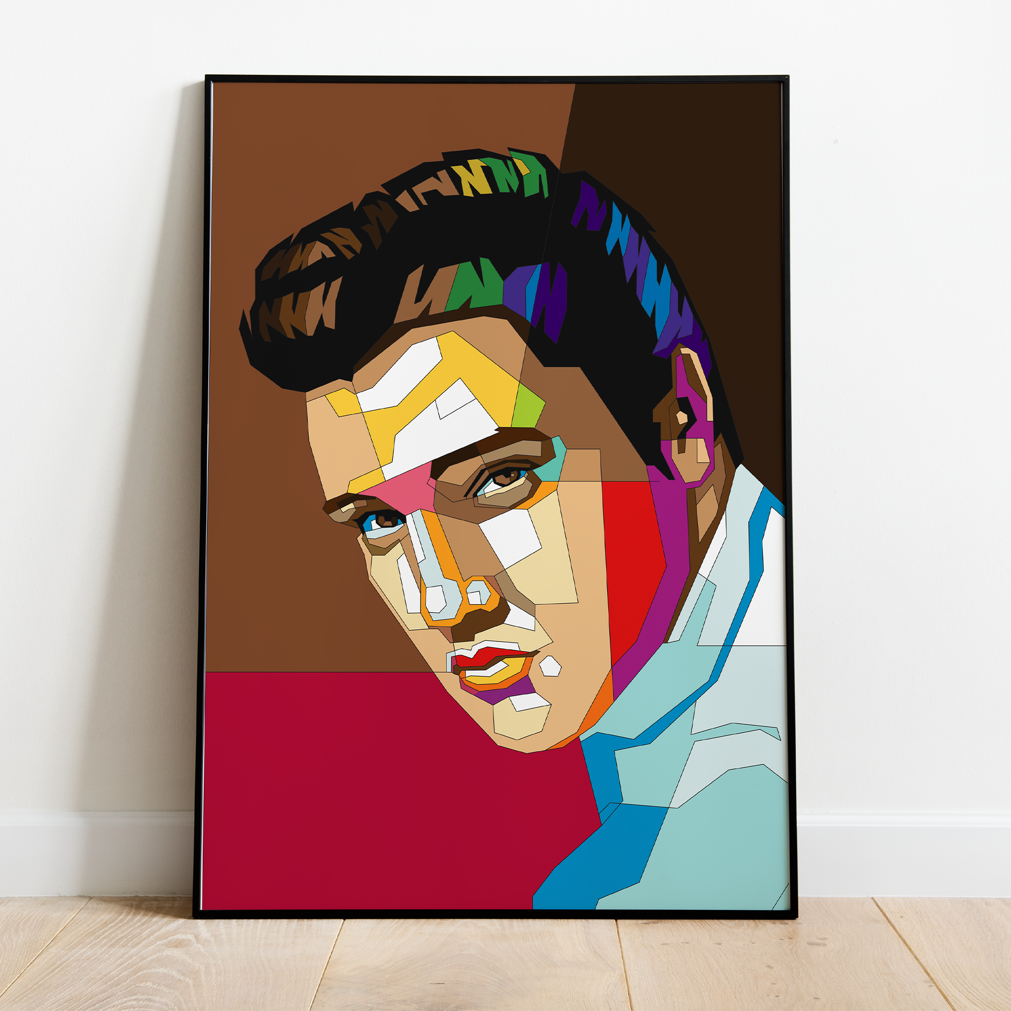 Pop Art Plakat - Elvis Presley - Just Karikatur