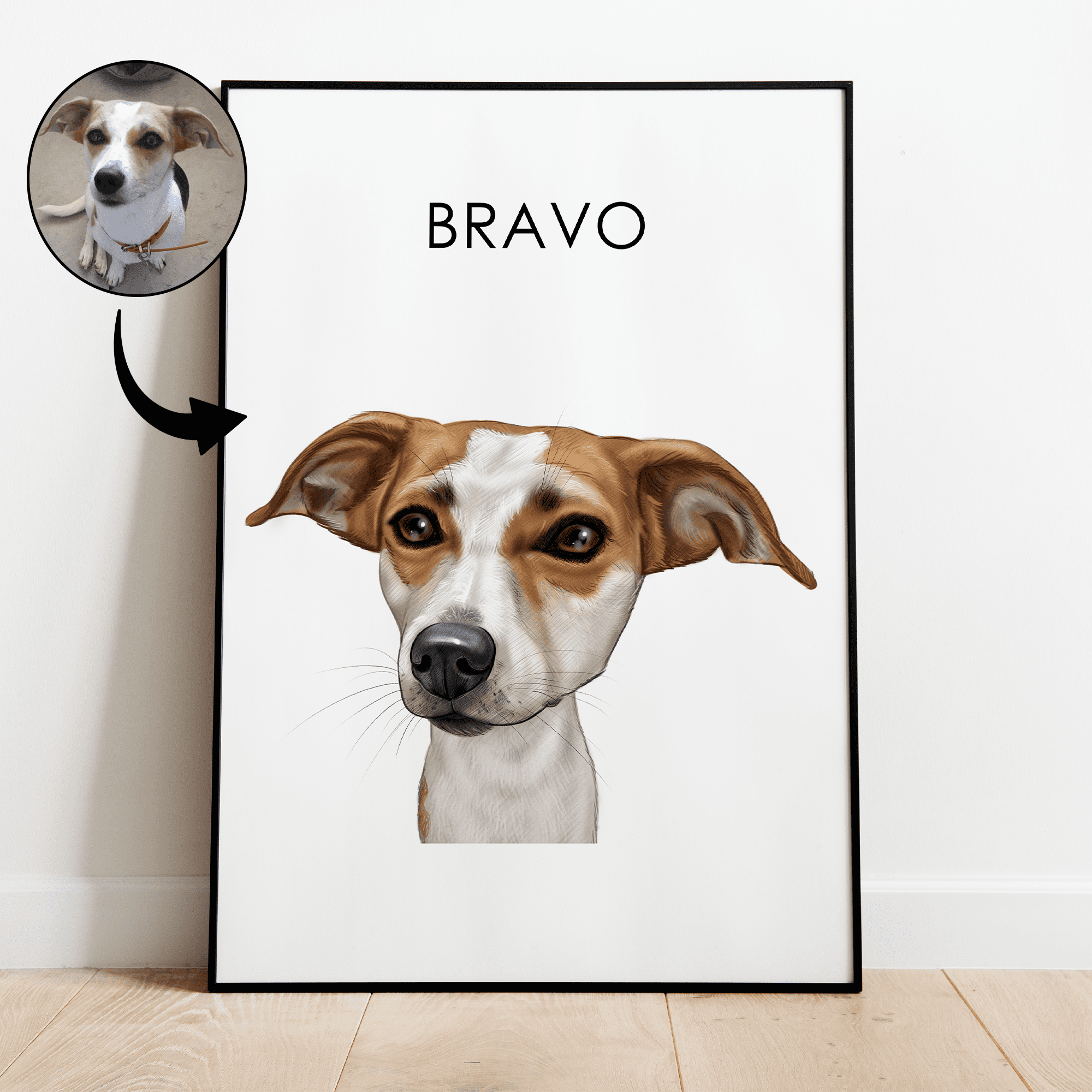 Karikatur af dyr - tegning efter dine fotos - Just Karikatur