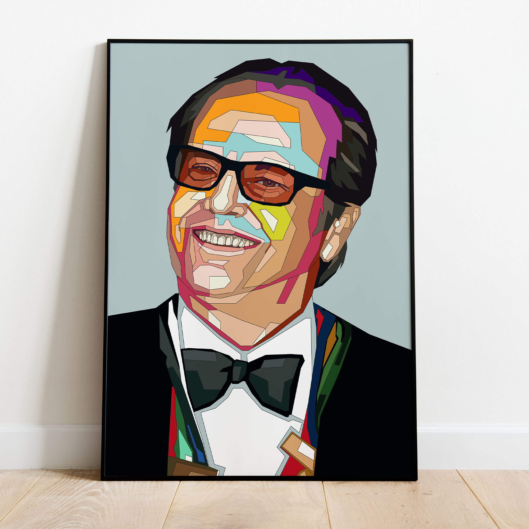 Pop Art Plakat - Jack Nicholson - Just Karikatur