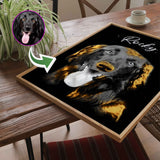 Golden style dyr - efter dine fotos - Just Karikatur