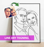Line Art - tegning efter dine fotos