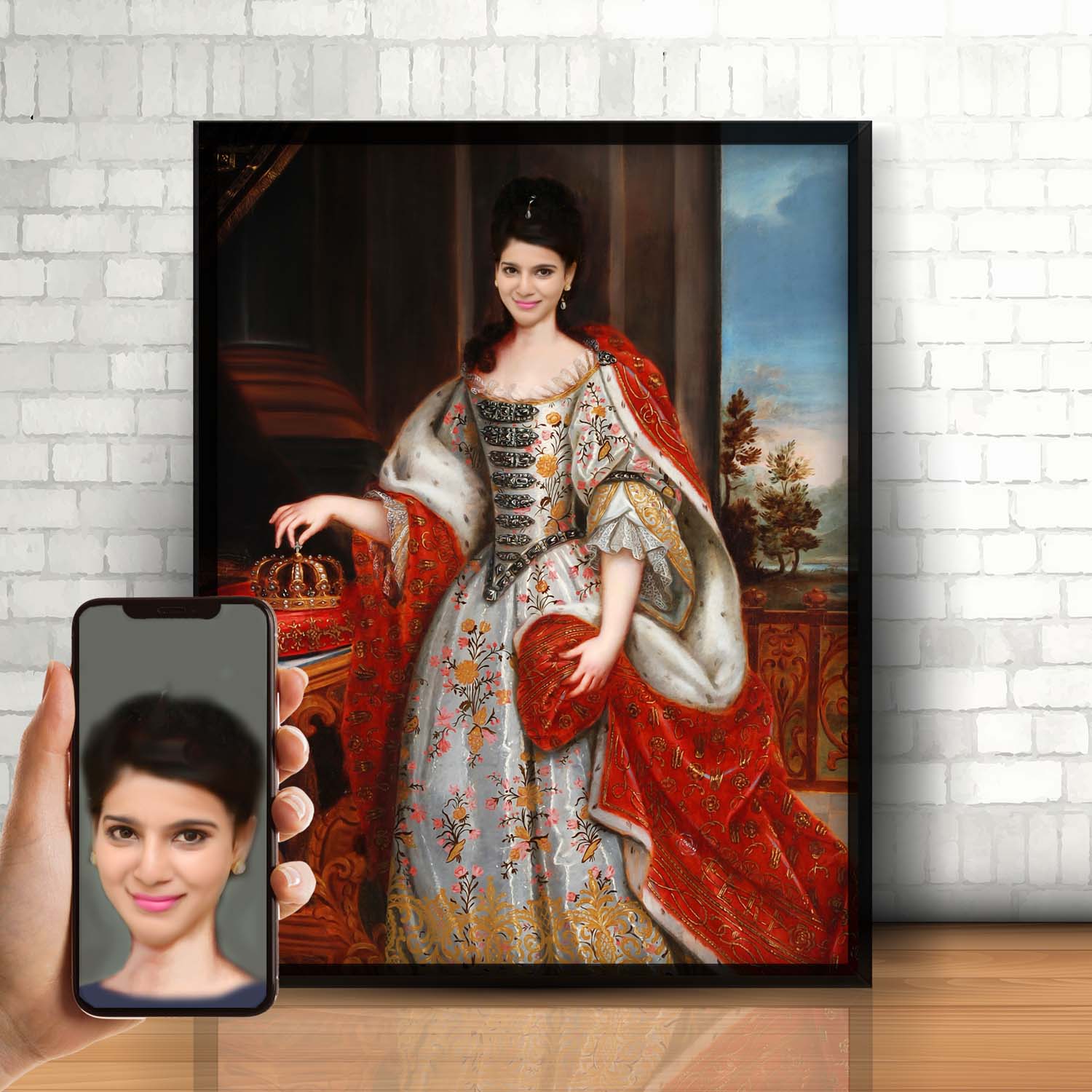 LordsAndLadiesLady - Royal portræt efter dine fotos - Just Karikatur