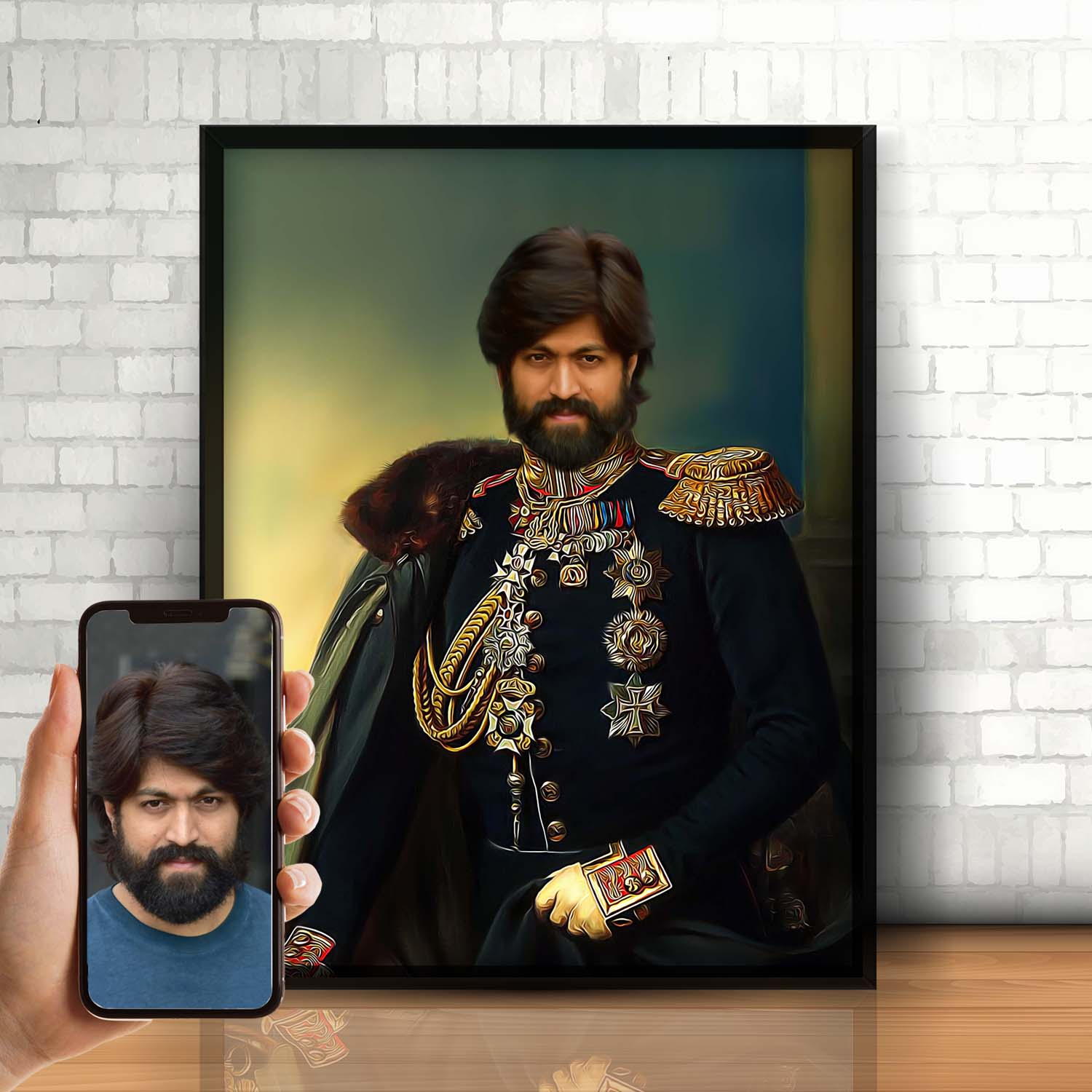 RegalLord - Royal portræt efter dine fotos - Just Karikatur