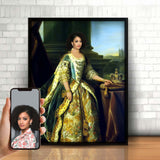 MarquiseMagnificence - Royal portræt efter dine fotos - Just Karikatur