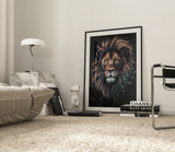 Løve Plakat 17 (50 x 70 cm ) - u/ramme - Just Karikatur