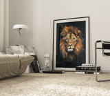 Løve Plakat 16 (50 x 70 cm ) - u/ramme - Just Karikatur