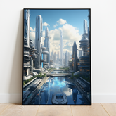 Futuristic By - plakat 1 - Just Karikatur