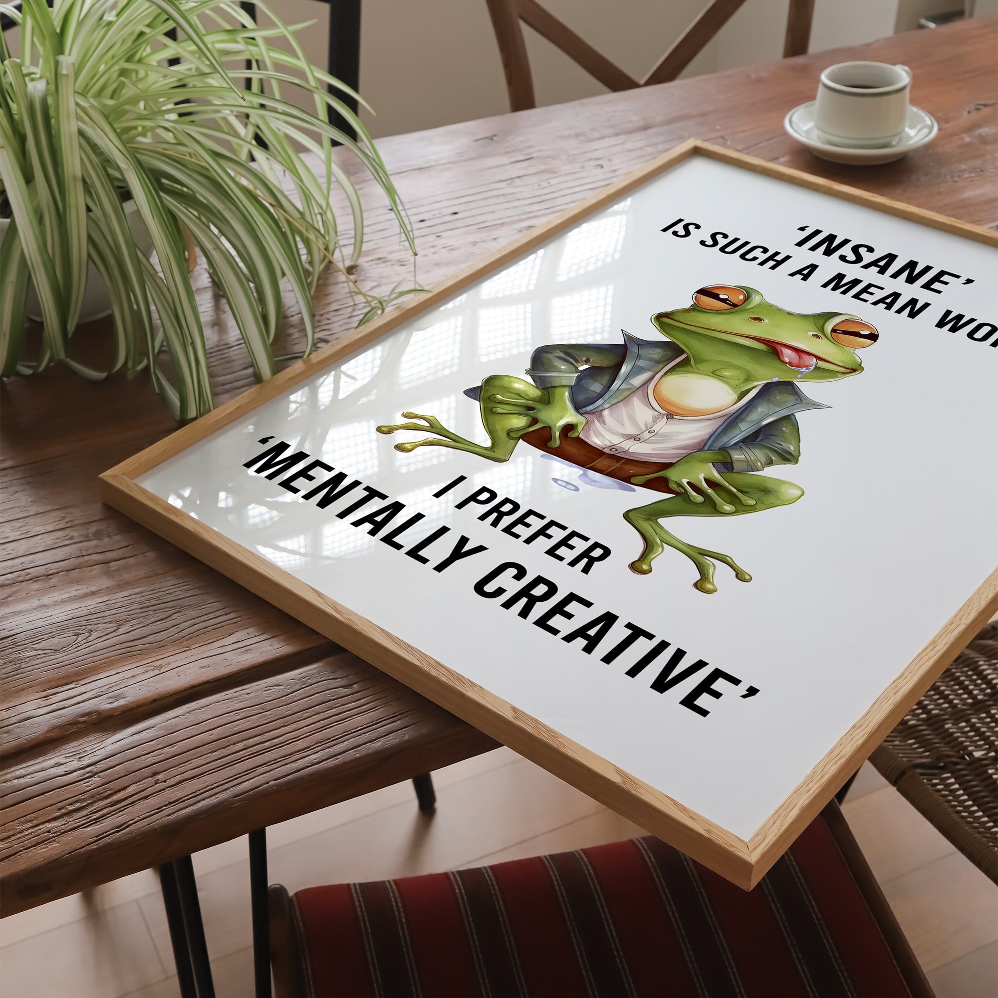 Sjov citat - plakat 13 - Just Karikatur