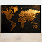 Verdenskort - plakat 3 - Just Karikatur