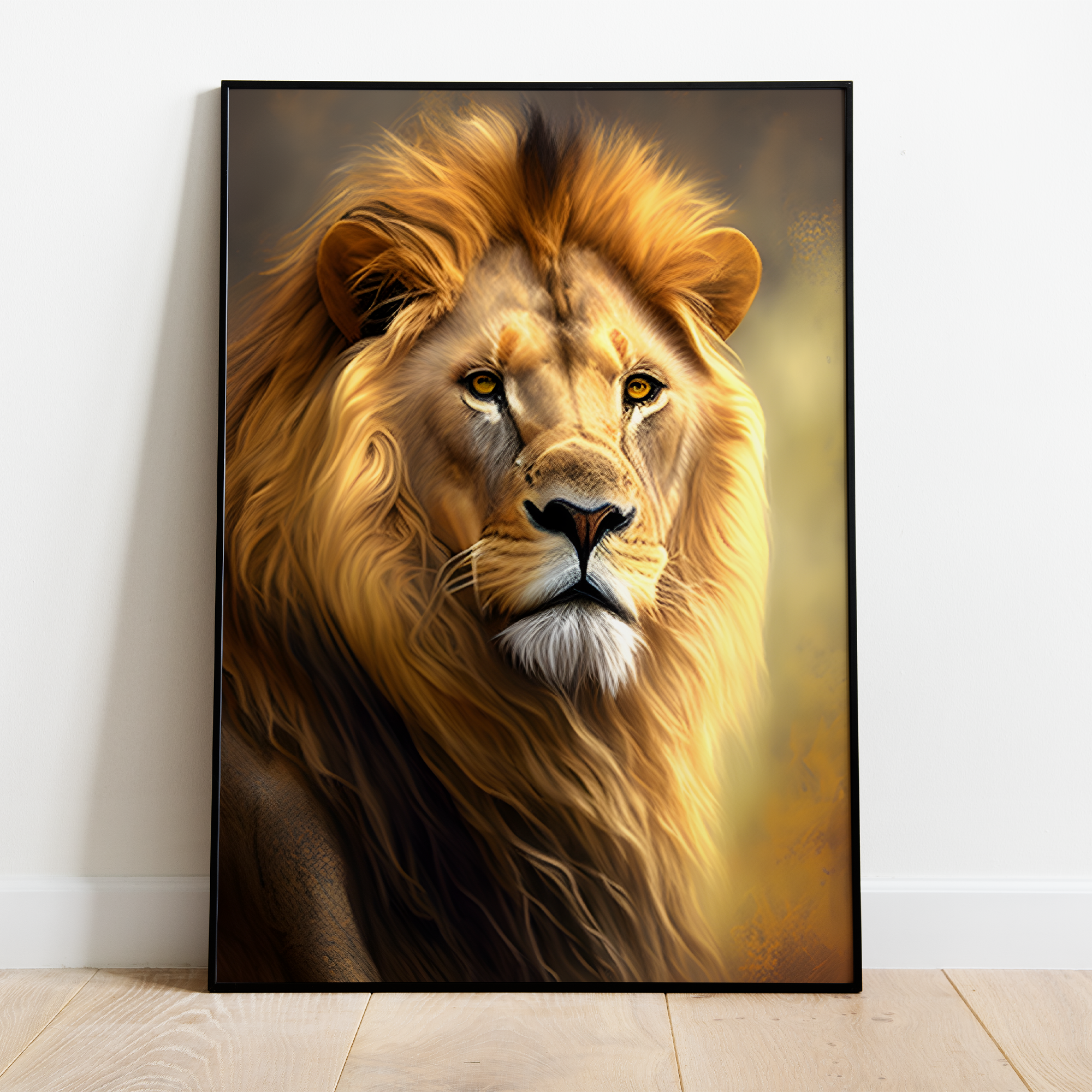 Løve - plakat 3 - Just Karikatur