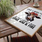 Sjov citat - plakat 16 - Just Karikatur