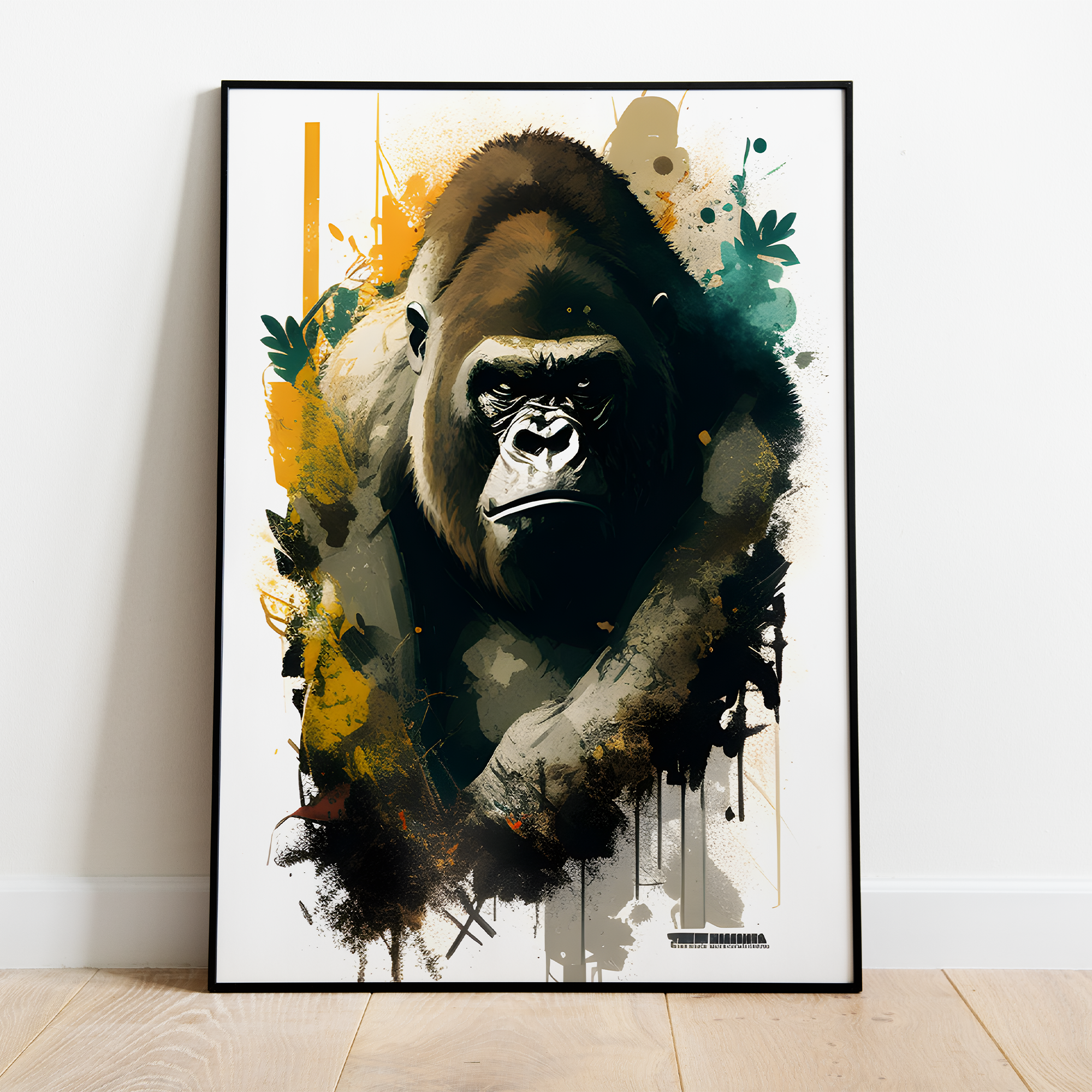 Gorilla - plakat 4 - Just Karikatur