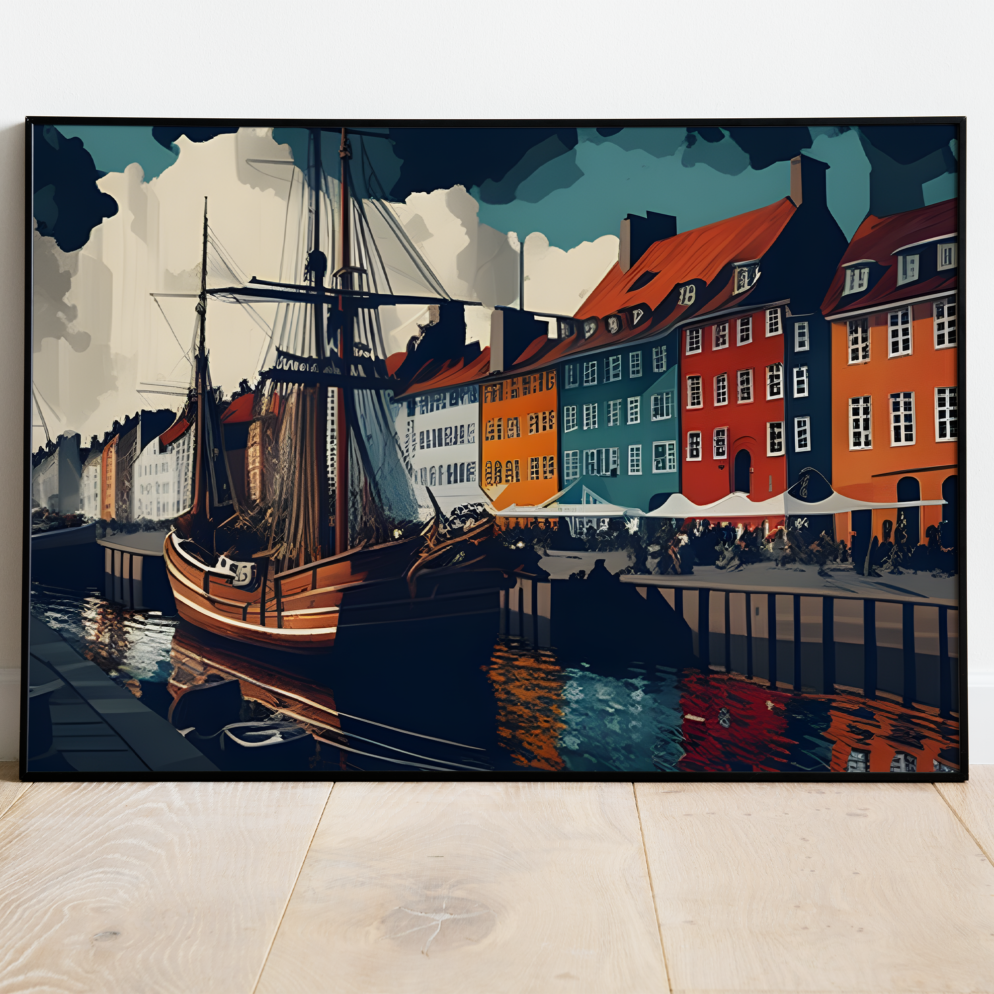Nyhavn - plakat 3 - Just Karikatur