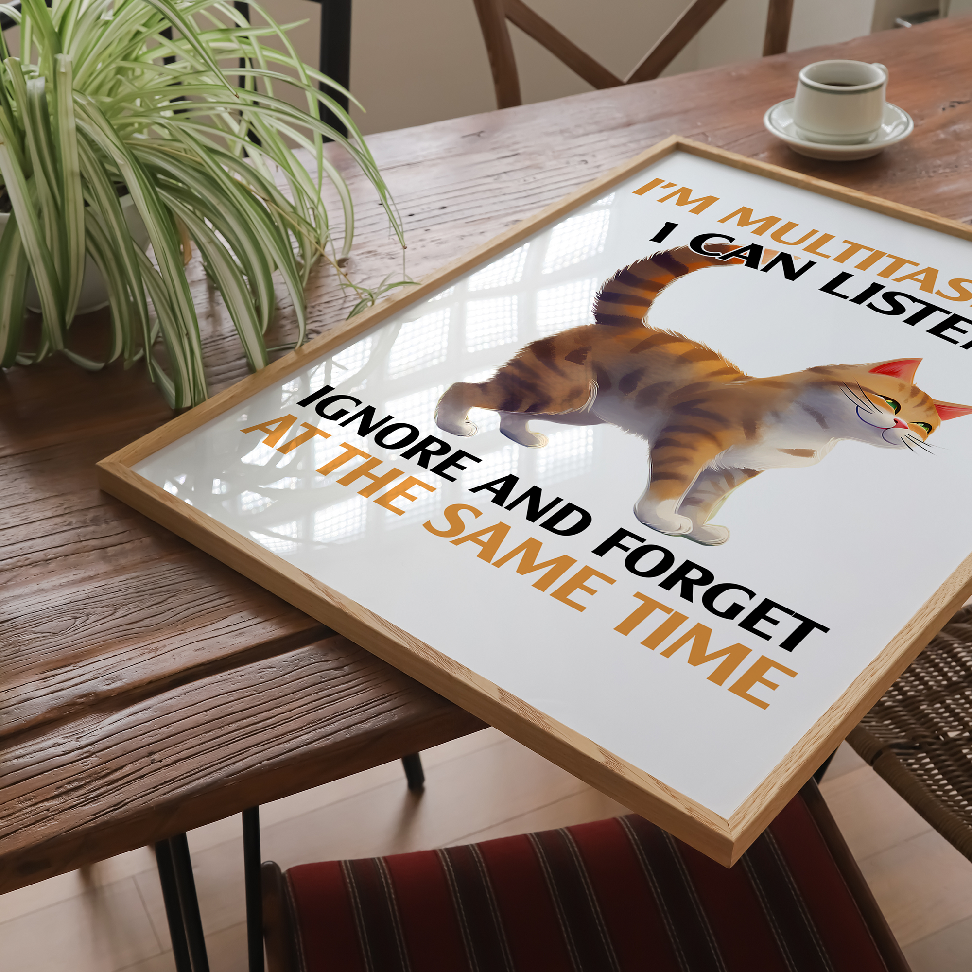 Sjov citat - plakat 5 - Just Karikatur