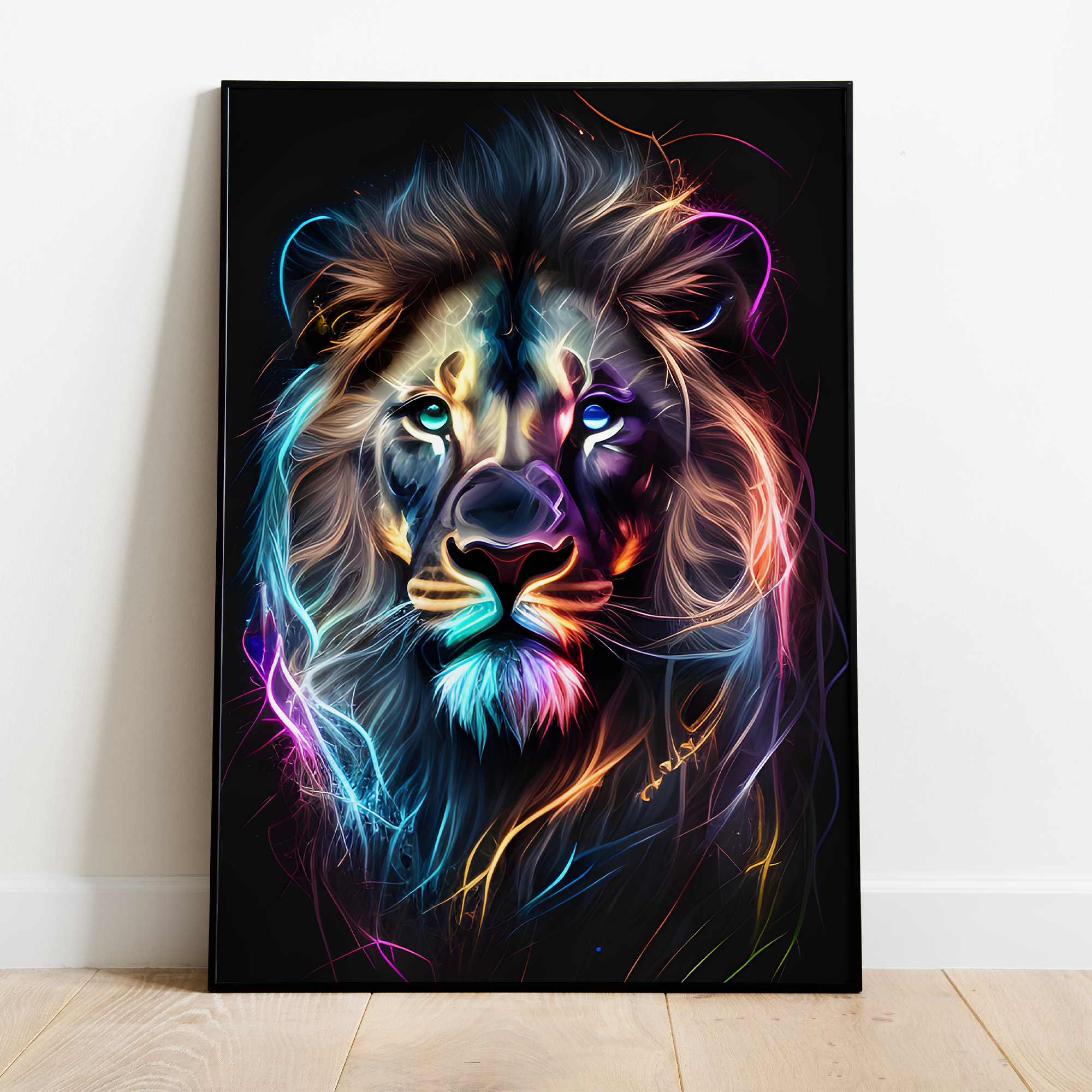 Løve - plakat 5 - Just Karikatur