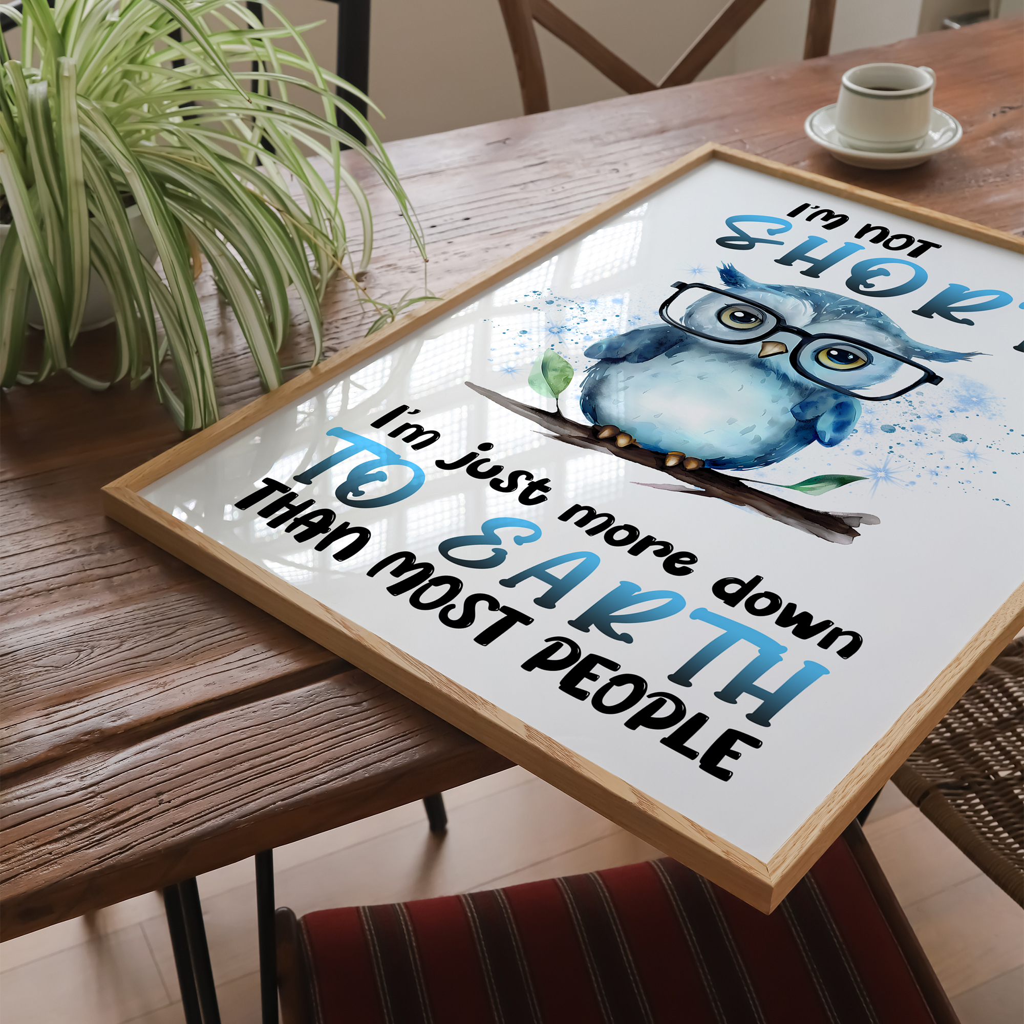 Sjov citat - plakat 1 - Just Karikatur