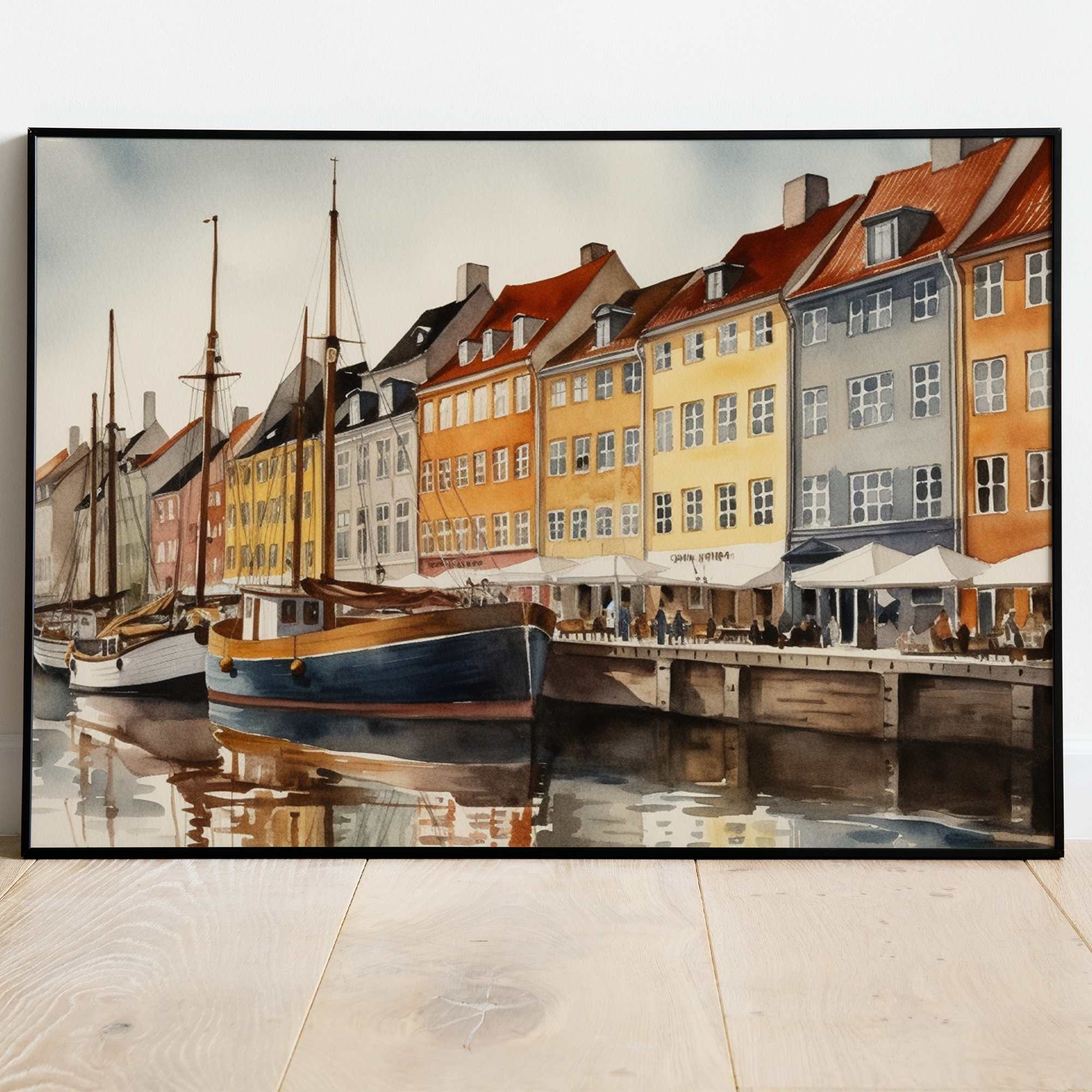Nyhavn - plakat 4 - Just Karikatur