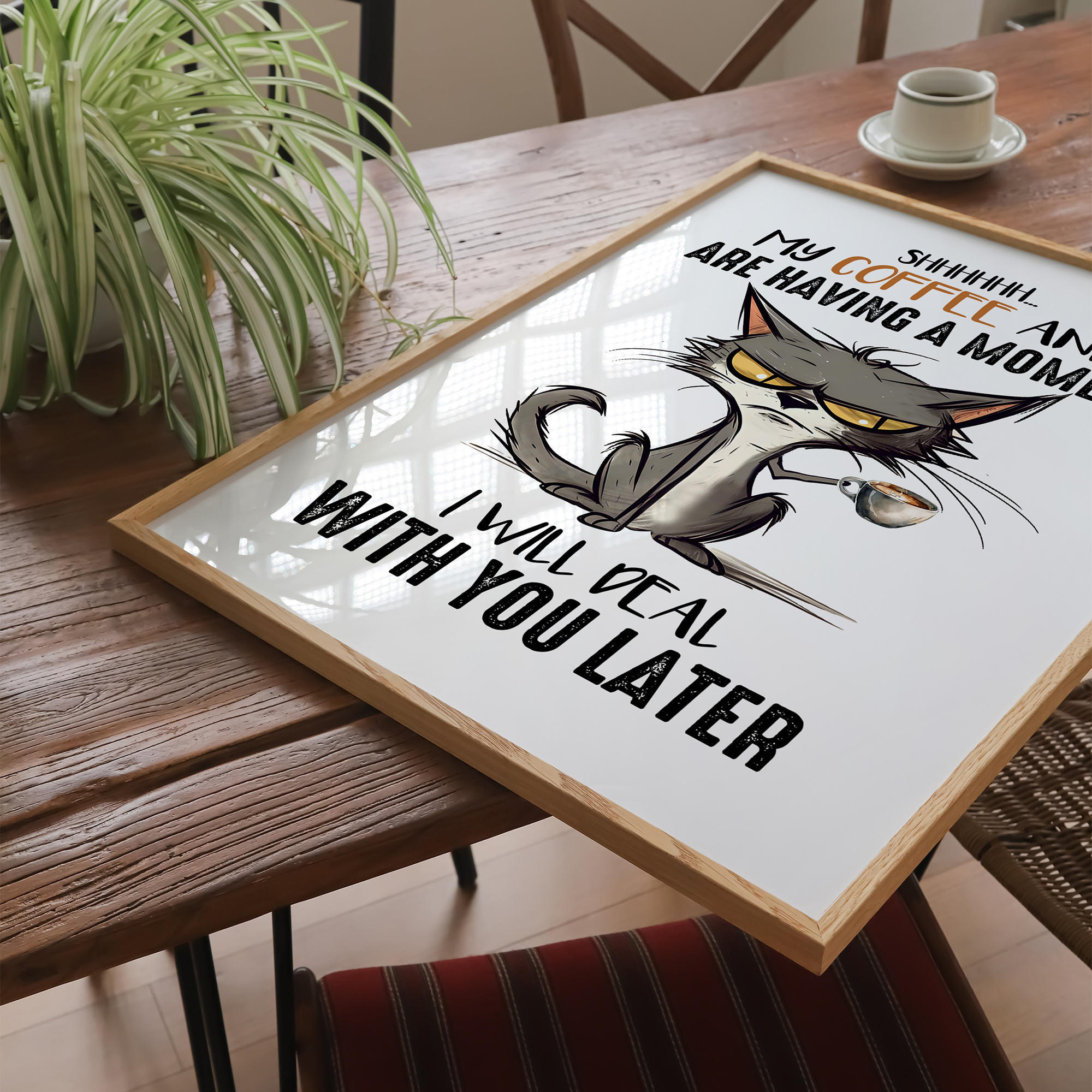 Sjov citat - plakat 19 - Just Karikatur