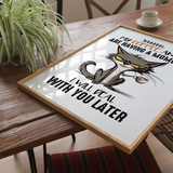 Sjov citat - plakat 19 - Just Karikatur