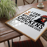 Sjov citat - plakat 14 - Just Karikatur