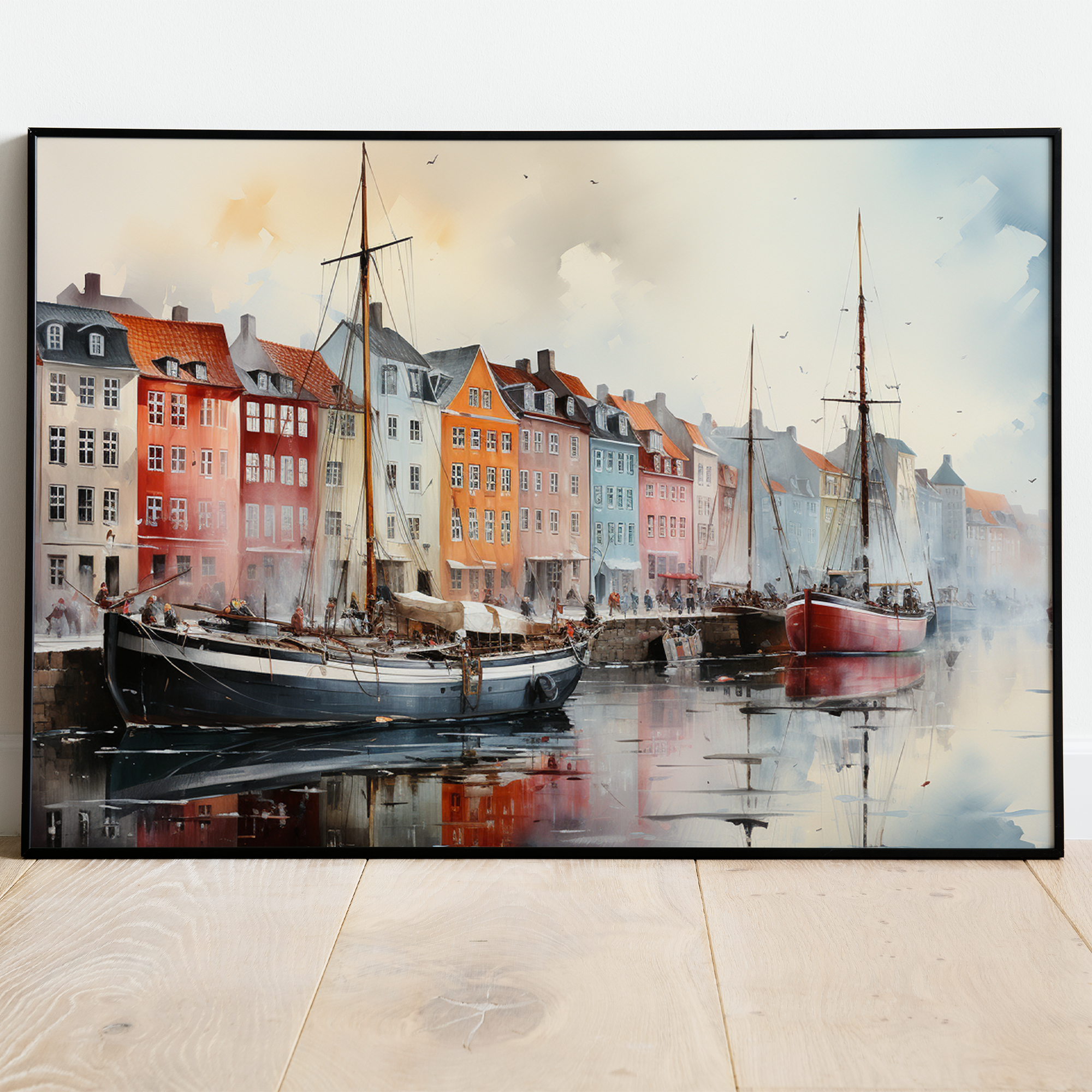 Nyhavn - plakat 8 - Just Karikatur