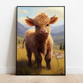 Highland Cattle - plakat 3 - Just Karikatur
