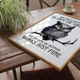 Sjov citat - plakat 8 - Just Karikatur