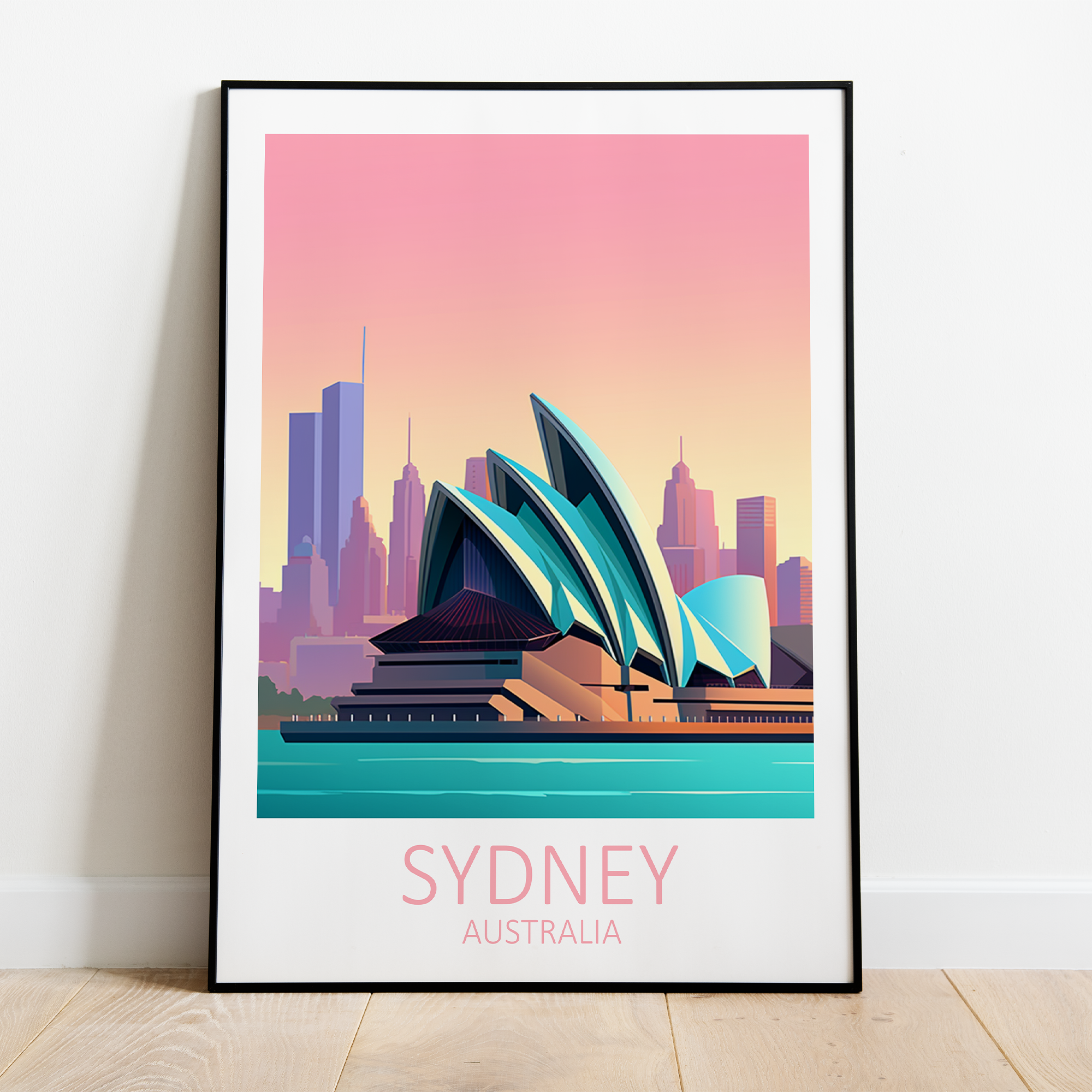 Sydney Opera House - plakat - Just Karikatur