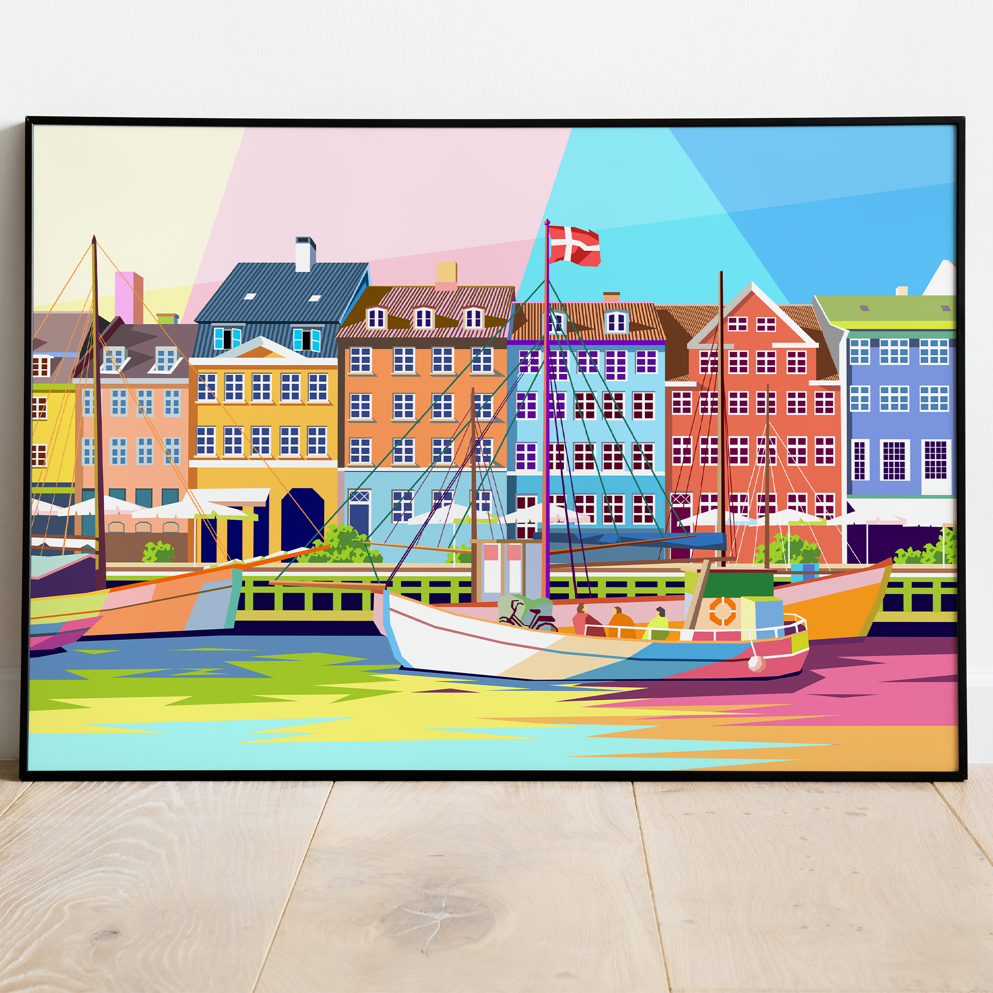 Nyhavn - plakat 11 - Just Karikatur