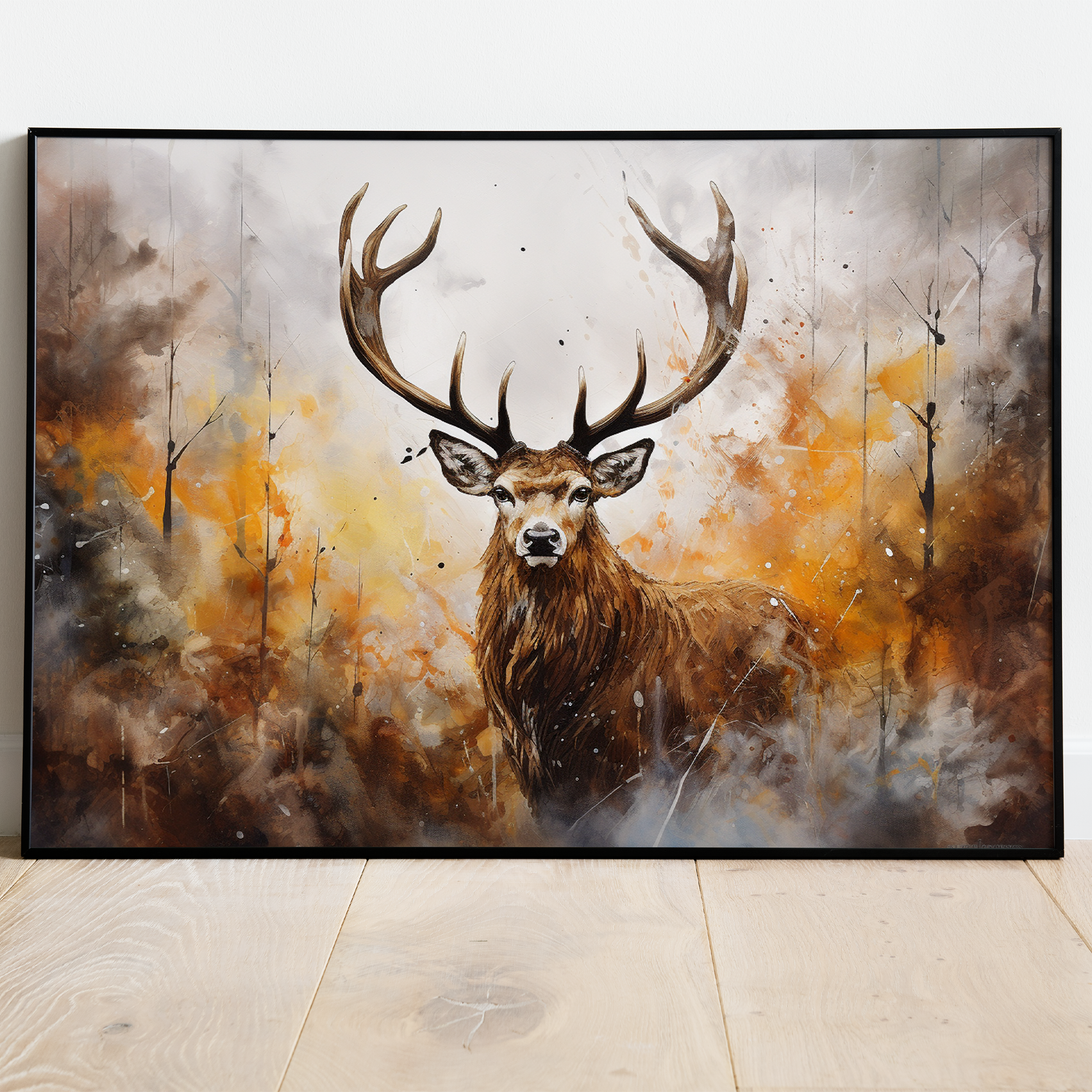 Kronhjort - plakat 3 - Just Karikatur